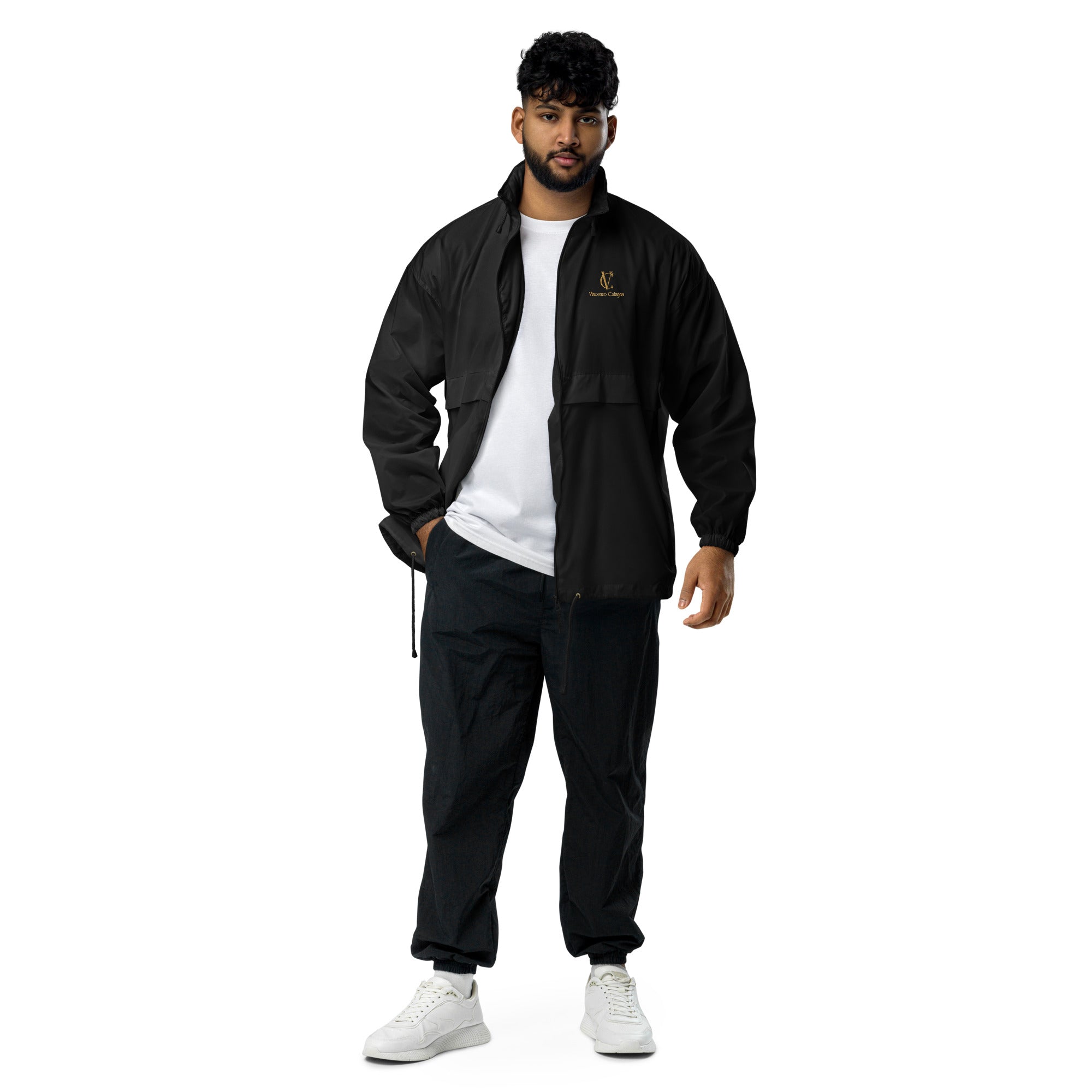 VC Black Luxury Windbreaker