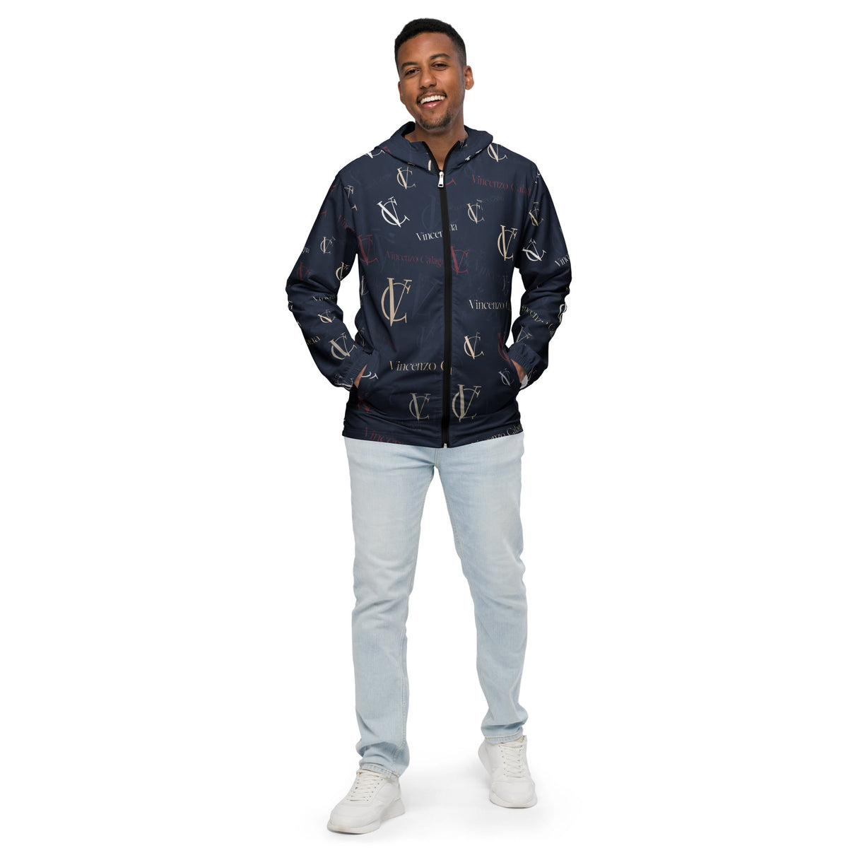 VC Navy Luxe Windbreaker