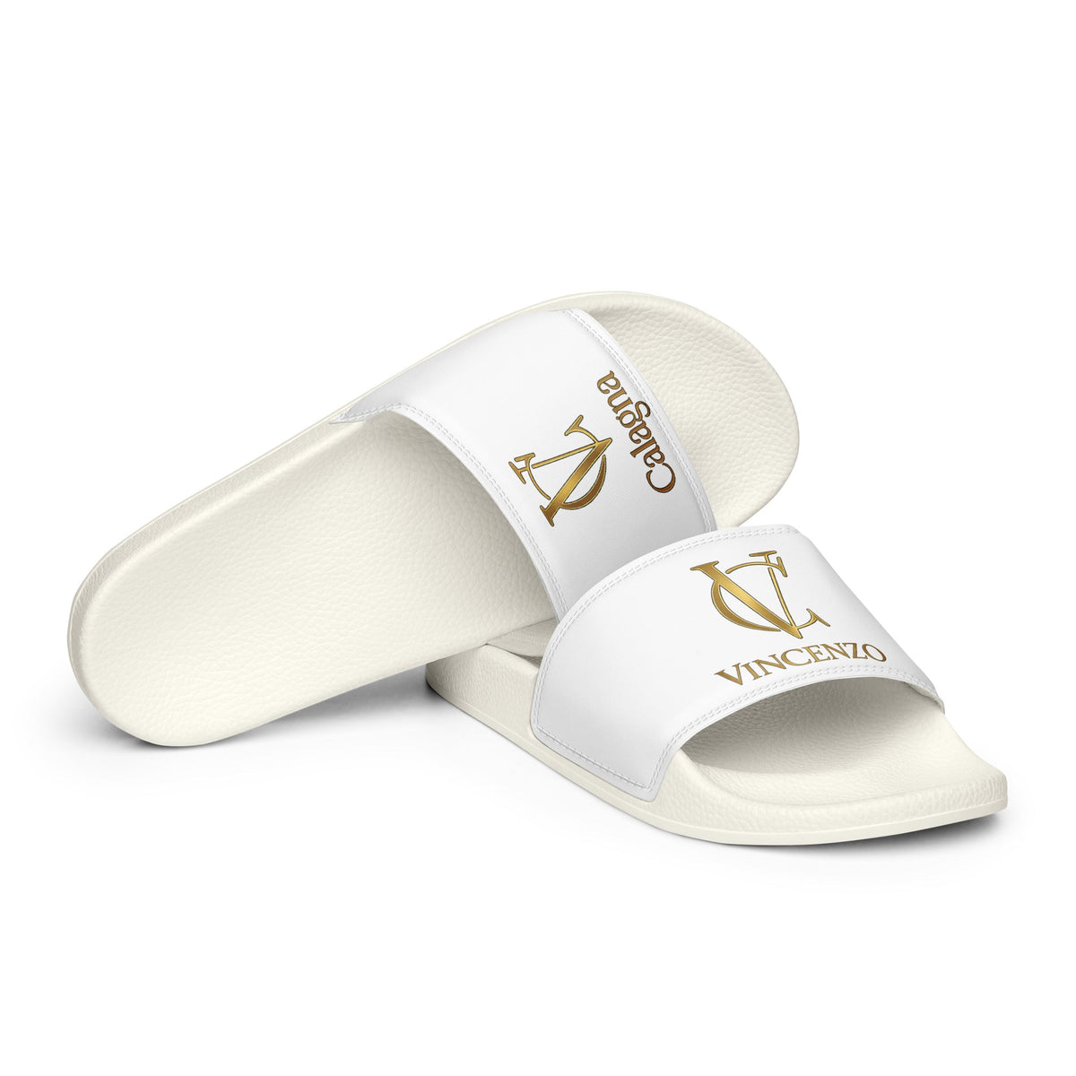 VC White Gold Sandals