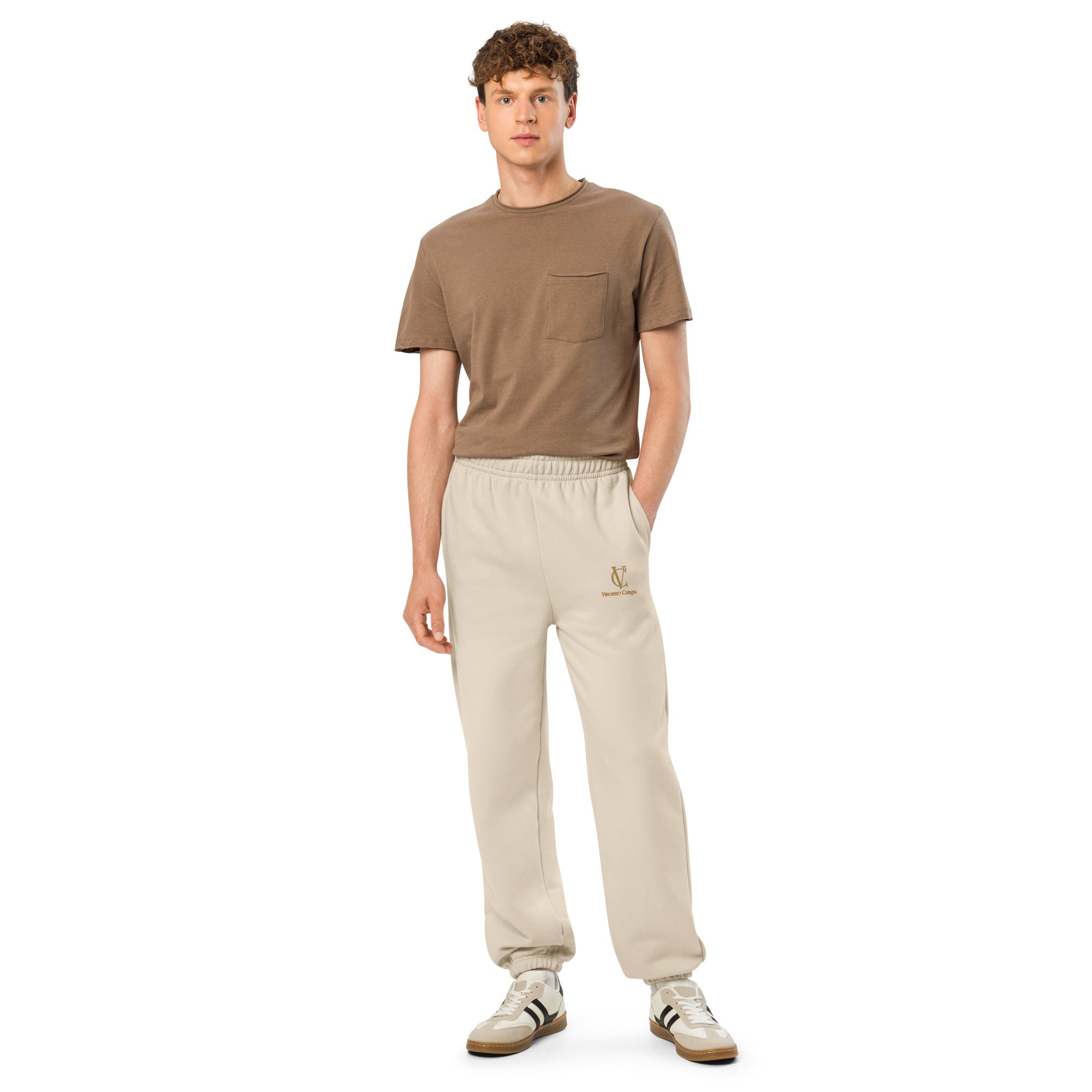 VC Beige Contrast Trousers