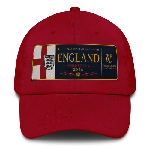 England Adjustable Baseball Cap - Vincenzo Calagna Atelier