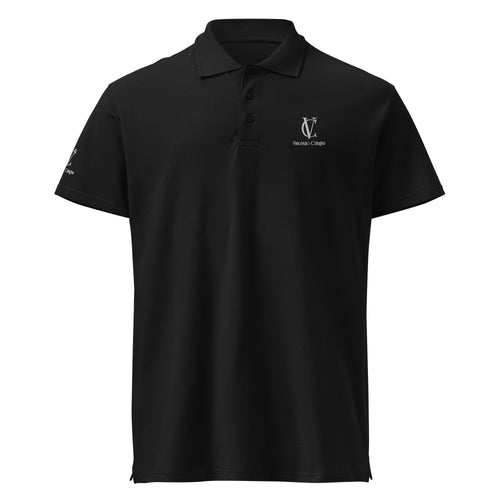 Classic Piqué Polo | Casual Refined - front view - Vincenzo Calagna Atelier