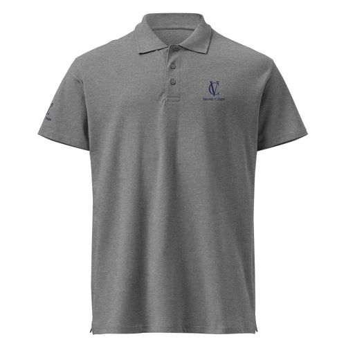 Classic Piqué Polo | Light Neutrals - front view - Vincenzo Calagna Atelier